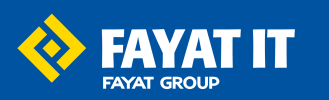 Logo Filiale FAYAT IT - Bleu sur fond blanc - Version Web